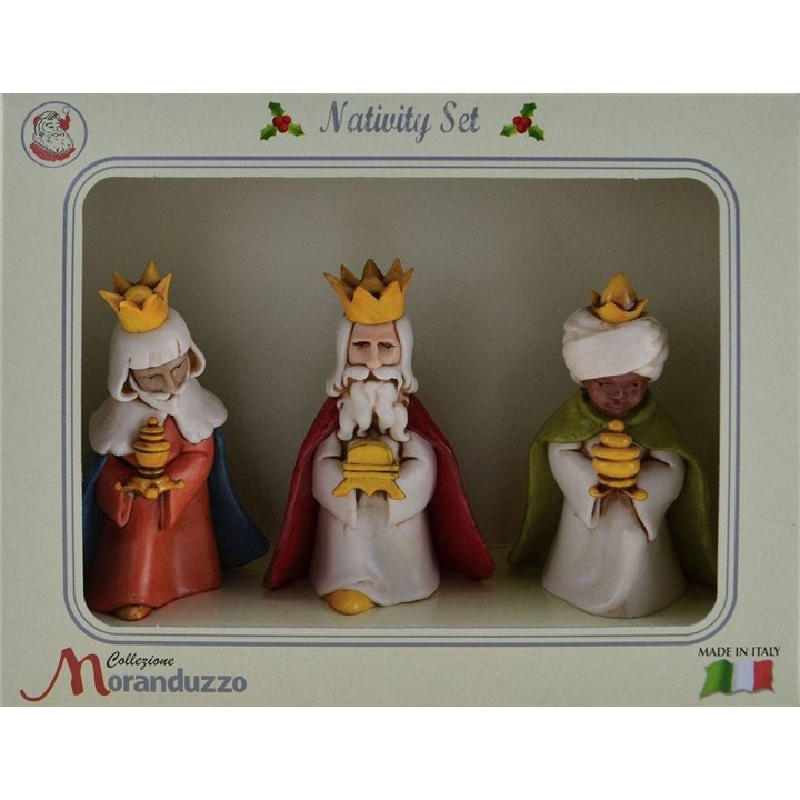Set tre Re Magi child Landi Moranduzzo 7 cm
