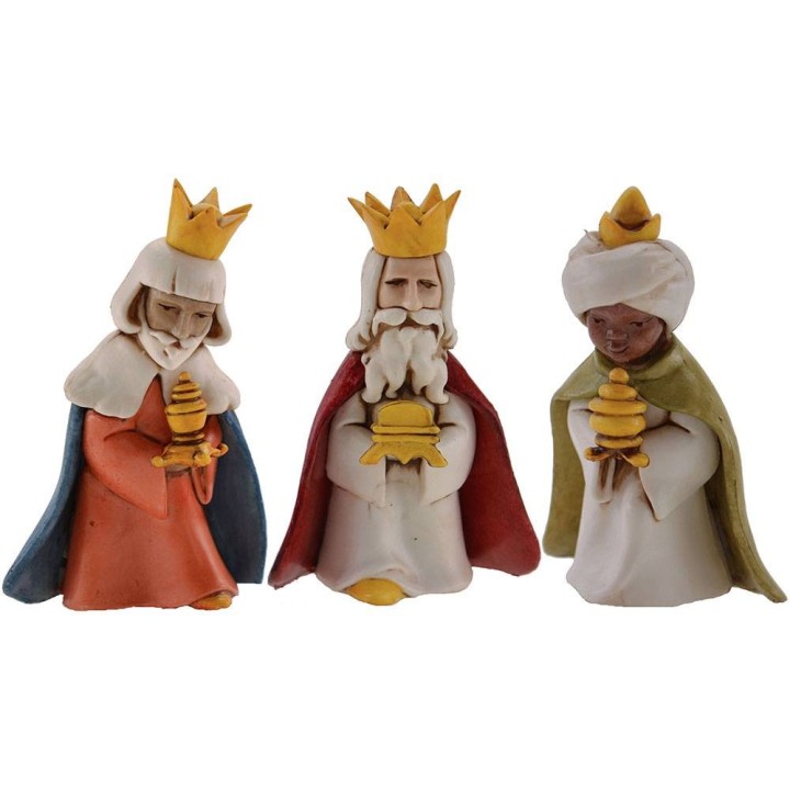 Set tre Re Magi child Landi Moranduzzo 7 cm