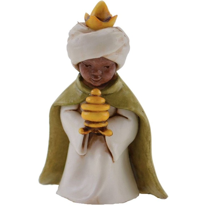 Conjunto tres Reyes Magos child Landi Moranduzzo 7 cm