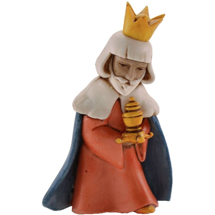 Conjunto tres Reyes Magos child Landi Moranduzzo 7 cm