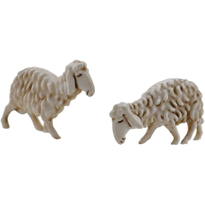 Set 2 statue per presepe child 7 cm Landi Moranduzzo