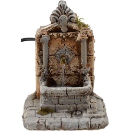Fontana in resina presepe 11,5x15x15 h.