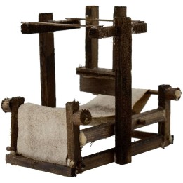 Weaver loom in wood cm 9x5x9 h.