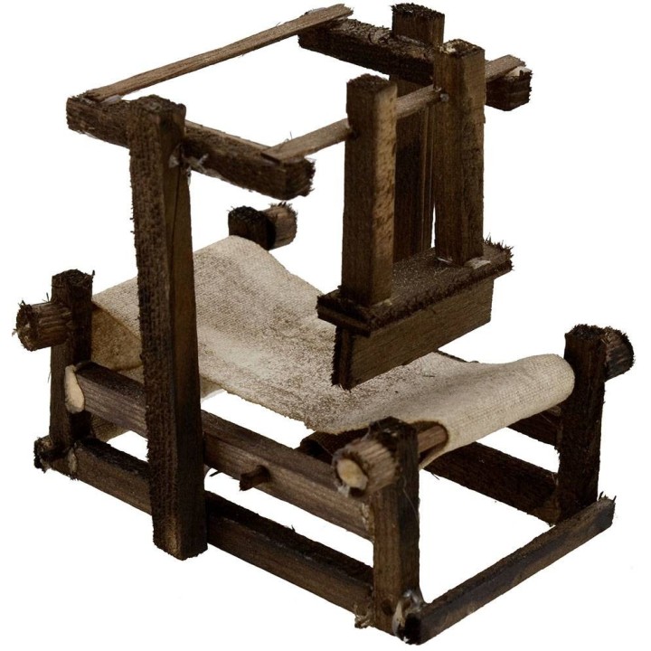 Telar de madera cm 9x5x9 h.