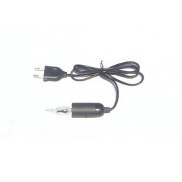 Cable con portalámparas E14 con cable y enchufe + lámpara de