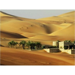 Fondale con paesaggio desertico cm 70x50