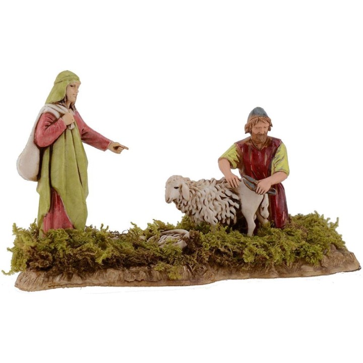 Escena con esquilador serie 10 cm Landi Moranduzzo