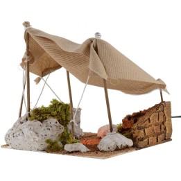 Tenda con luce cm 22x17x18 h.
