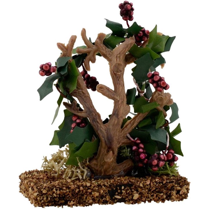 Vitigno con uva nera cm 6x4x6 h.