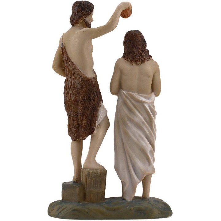 Scena Battesimo di Gesù 20 cm Statue Pasquali