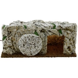 Sepulcro de resina iluminado de 26x10x11 cm h Estatuas Pascuales