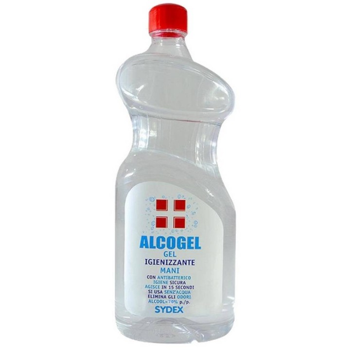 Gel sanitizer hands 1 liter with alcohol 70%