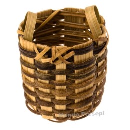Cesta de mimbre ø cm 2,5x3h.