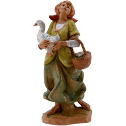 Mujer con oca 19 cm Fontanini