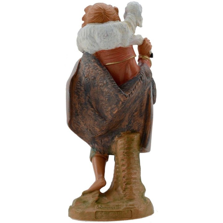 Pastore con agnello sulle spalle 19 cm Fontanini