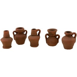 Set of 5 amphorae 2.5 cm P-A6371