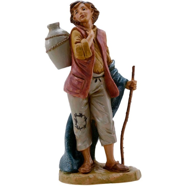 Giovane con anfora 19 cm Fontanini