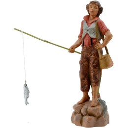 Pescador de río 19 cm Fontanini