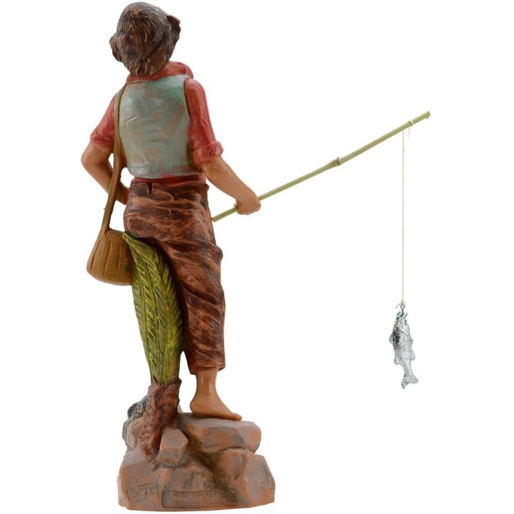 Pescatore di fiume 19 cm Fontanini