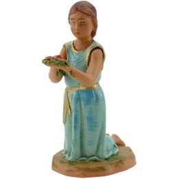 Niña de rodillas serie 12 cm Fontanini