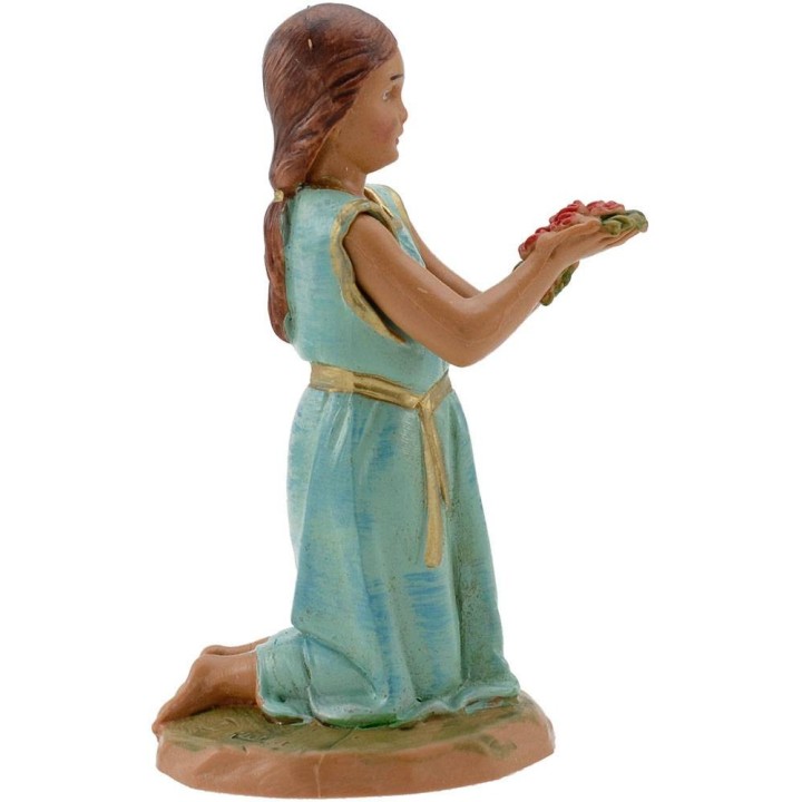 Niña de rodillas serie 12 cm Fontanini