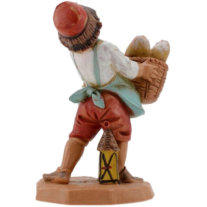 Bambino con cesto di pane serie 12 cm Fontanini