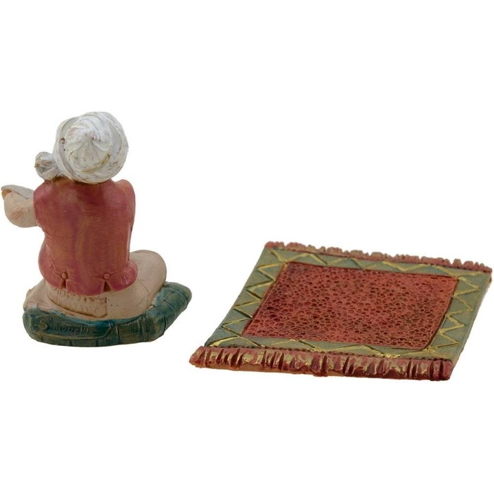 Giovane pastore su tappeto serie 12 cm Fontanini