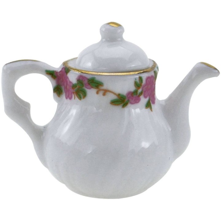 Tetera de porcelana de 3,5 cm