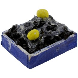 Wooden box with mussels cm 3,3x2,8x1,3 h