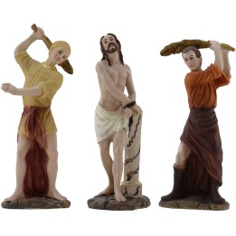 Scena Flagellazione cm 12-13 Statue Pasquali