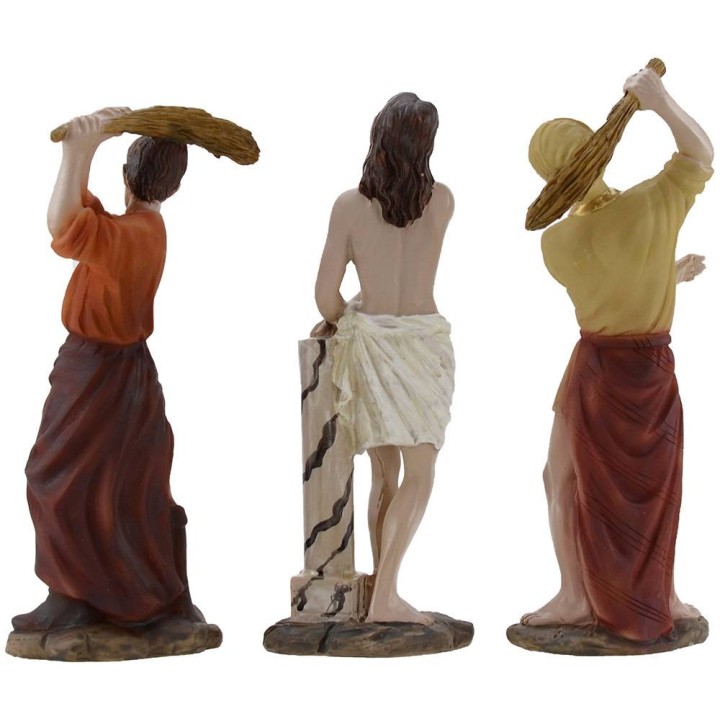 Scena Flagellazione cm 12-13 Statue Pasquali