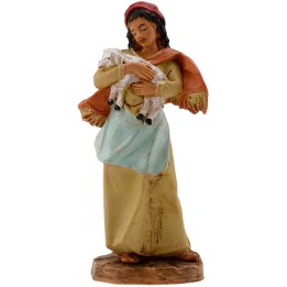 Donna con pecora 9,5 cm Fontanini