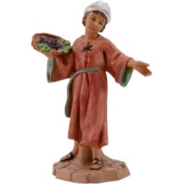 Niño con uva serie 12 cm Fontanini