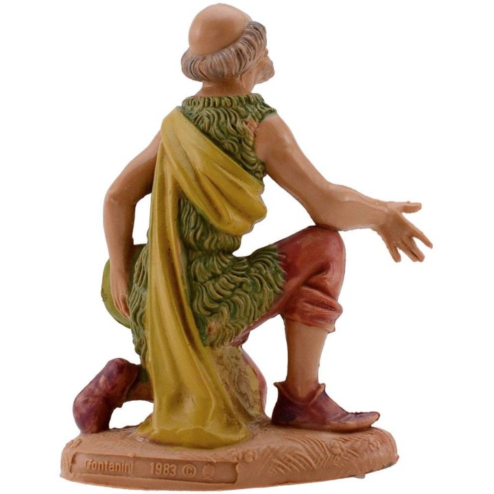 Adoring kneeling with gifts 12 cm Fontanini