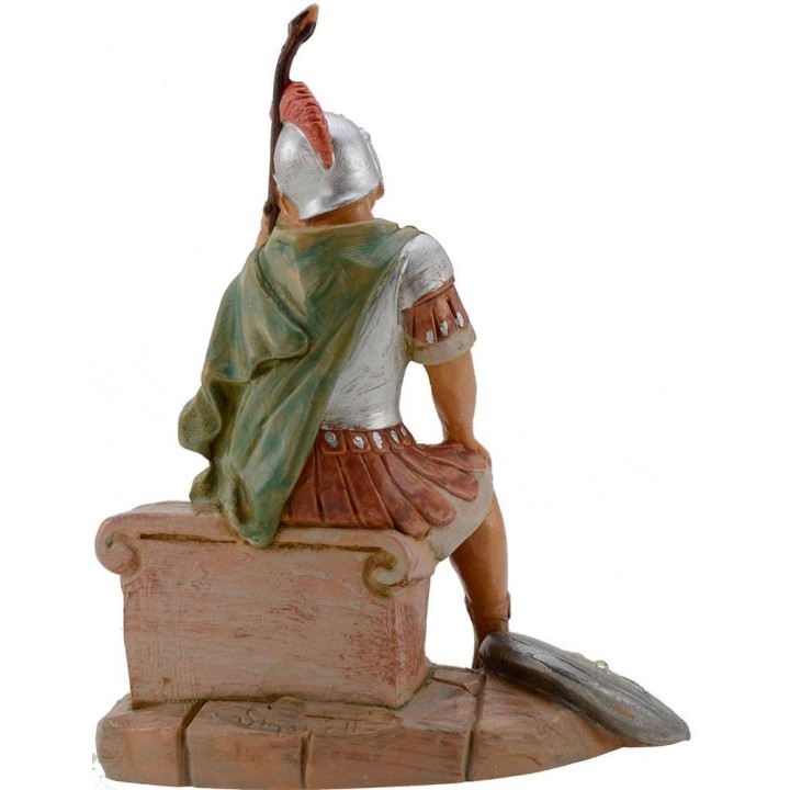 Roman soldier on fire 12 cm Fontanini