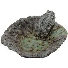 New - Ruscello - Lago Ø 36 cm in resina con pompa - Presepe fai