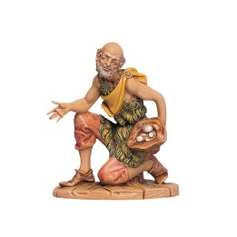 Adorente in ginocchio con doni serie 19 cm Fontanini