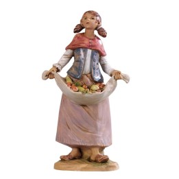 Fanciulla con frutta serie 19 cm Fontanini