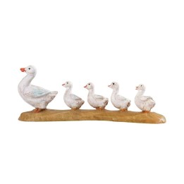 Familia de patos serie 12 cm Fontanini