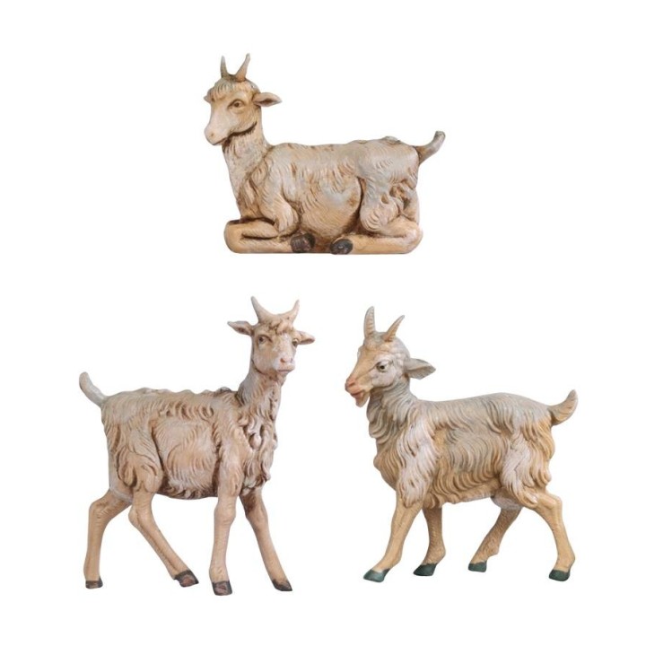 Juego de tres cabras serie 12 cm Fontanini