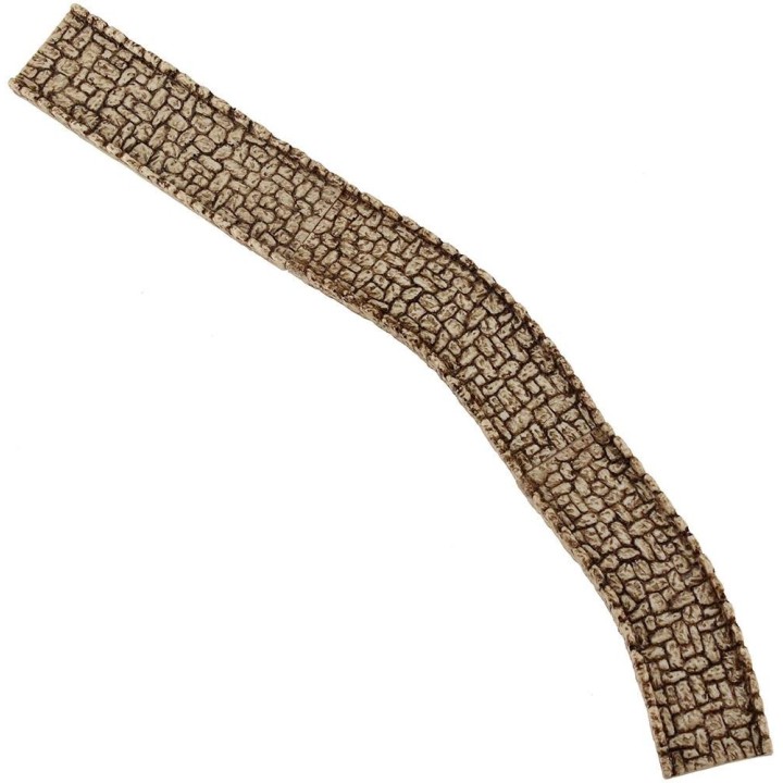 Carretera recta para belén de 15x4,8 cm en resina