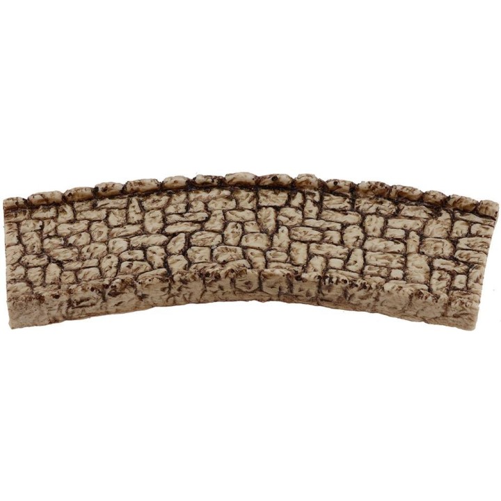Strada curva per presepe cm 15x4,8 in resina