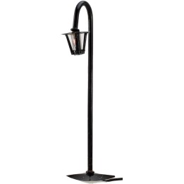 Curved lamppost from road h. 22 cm with light 220v. 