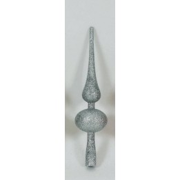 Puntal de 28 cm en plata brillante