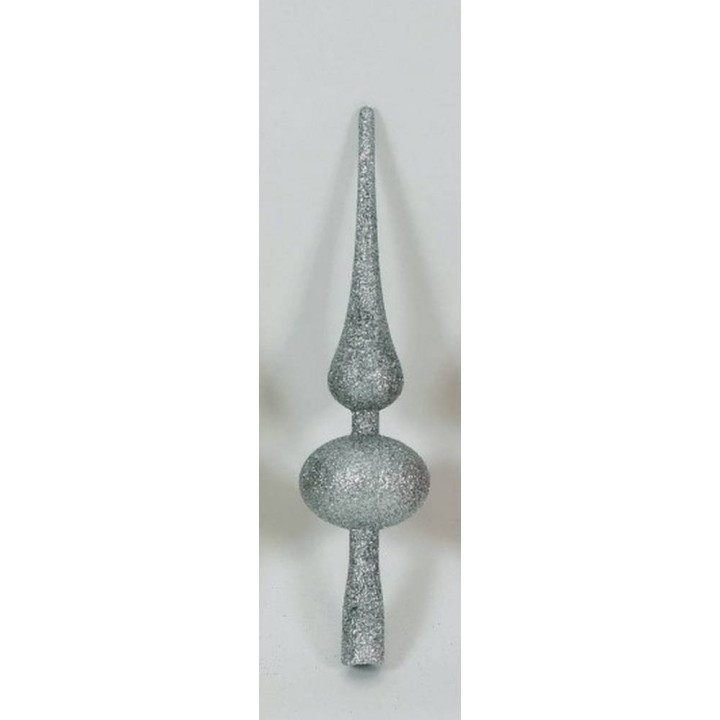 Puntal de 28 cm en plata brillante