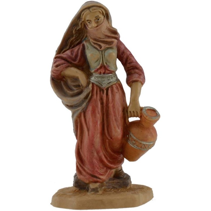 Mujer oriental con ánfora serie lux 12 cm