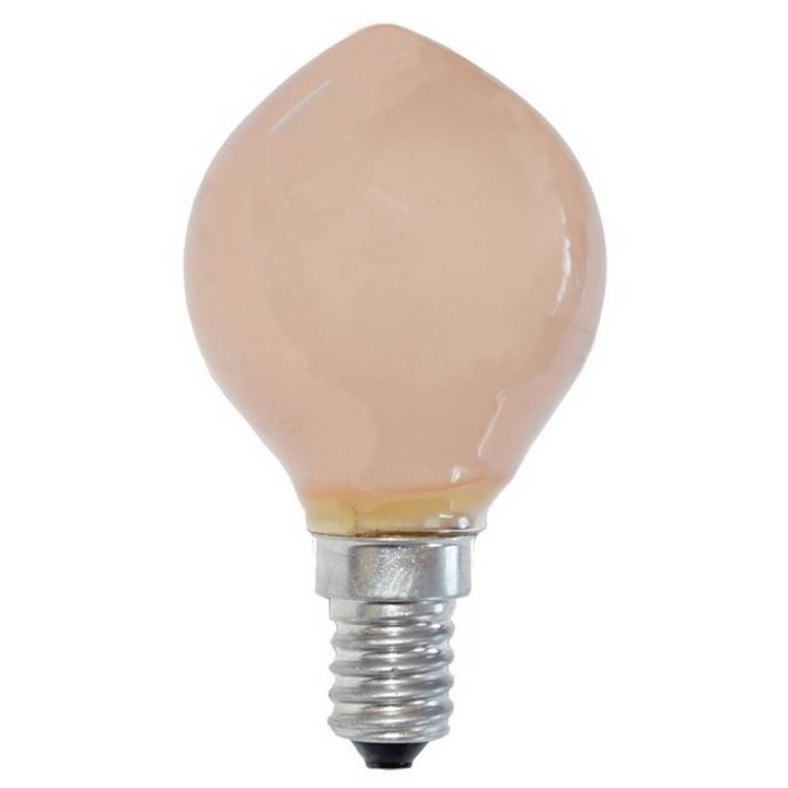 Lámpara color terracota 25W E14 220V.
