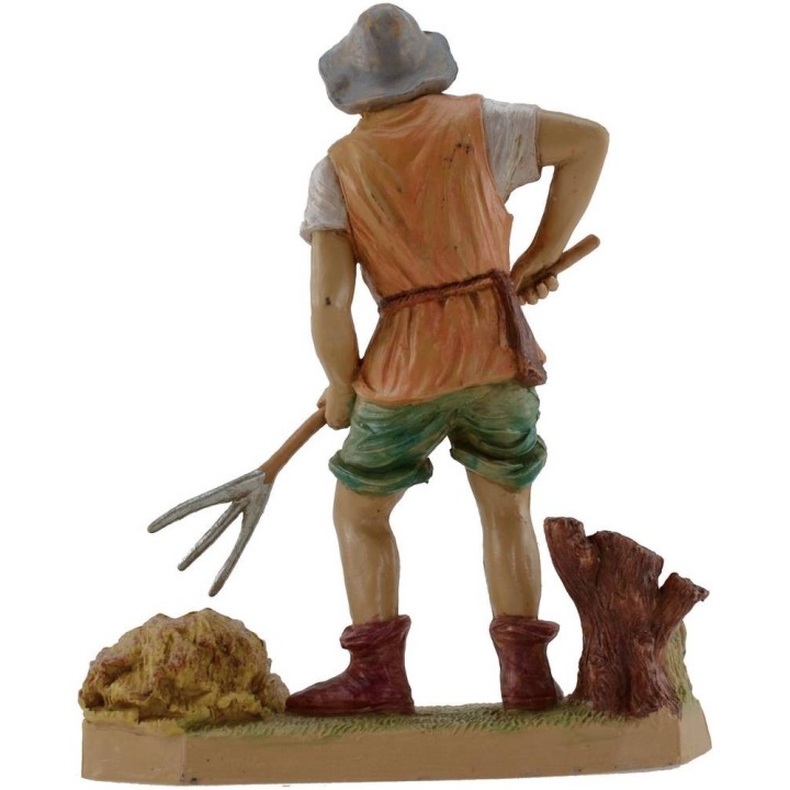 Campesino con horca serie Lux cm 20