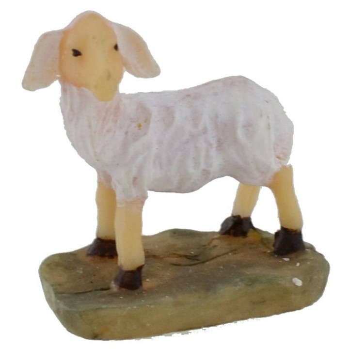 Nativity figurines: 13 5 cm series subjects in resin for crib