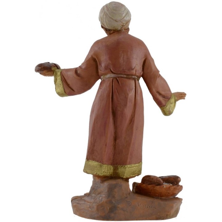 Hombre con pan 12 cm Fontanini